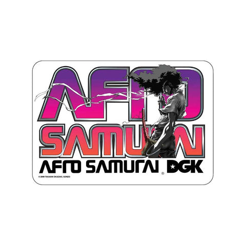 DGK x Afro Samurai The Blade Sticker
