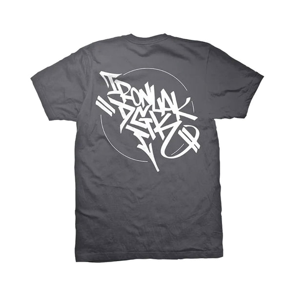 DGK x Ironlak Hands Off S/S Tee - Charcoal