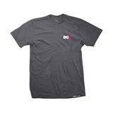 DGK x Ironlak Yard S/S Tee - Charcoal Front