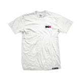 DGK x Ironlak Yard S/S Tee - White Front