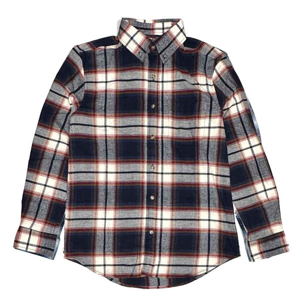 Project L/S Flannel - Midnight Navy