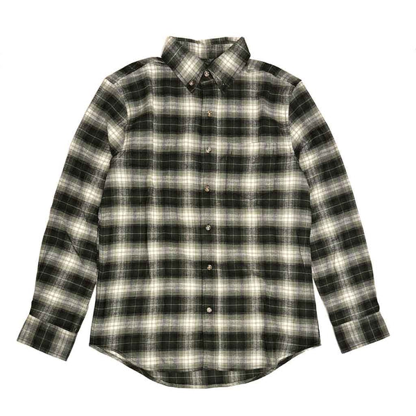 Project L/S Flannel - Moss Green