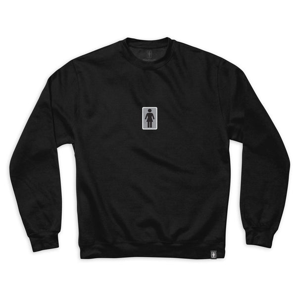 Girl Classic OG Crewneck - Black