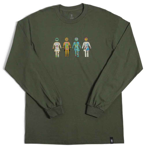 Girl Squad L/S Tee - Army Green