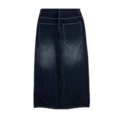 Gloe Products Wide Leg - Stud Jeans - Black Washed