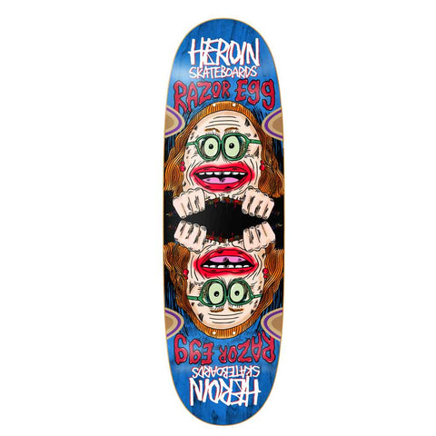Heroin Auntie Razoregg 9.75" Deck