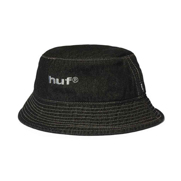 Huf Cassel Bucket Hat - Washed Black