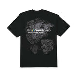 Huf x Greddy Motors S/S Tee - Black
