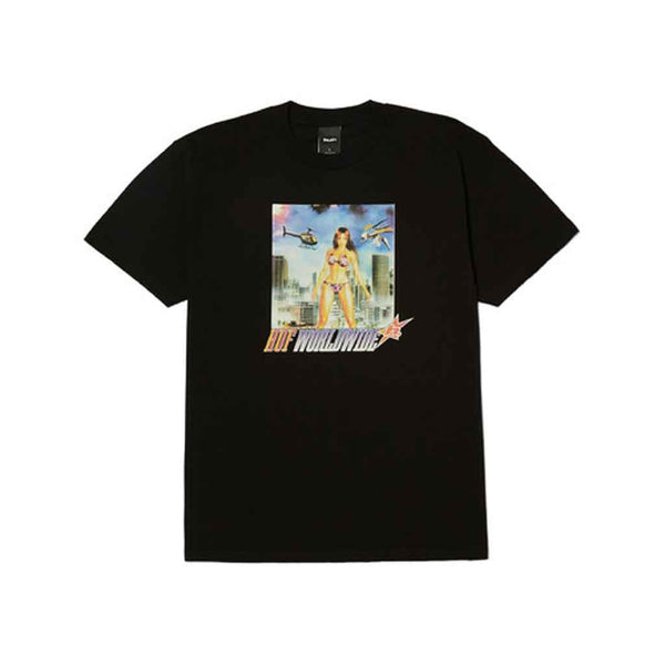 Huf In the Skies S/S Tee - Black