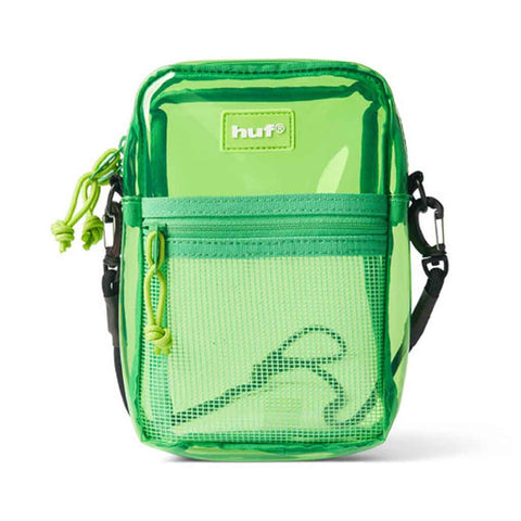 Huf Mercer Transparent Side Bag - Green