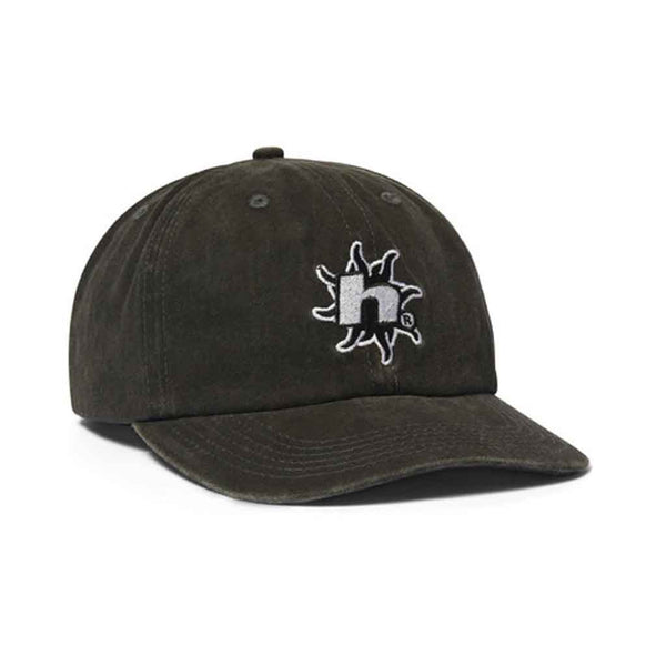 Huf Sol Denim 6 Panel CV Washed Hat - Washed Black