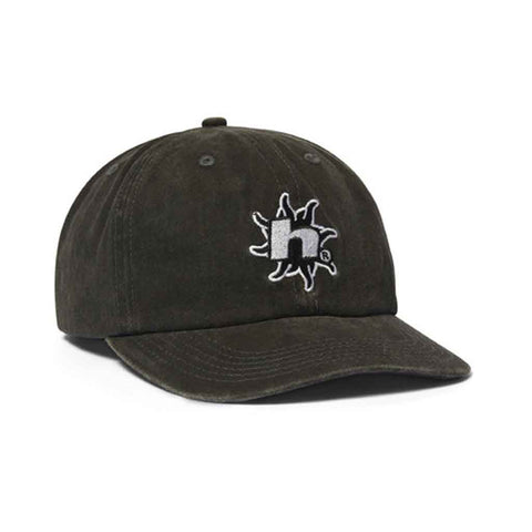 Huf Sol Denim 6 Panel CV Washed Hat - Washed Black