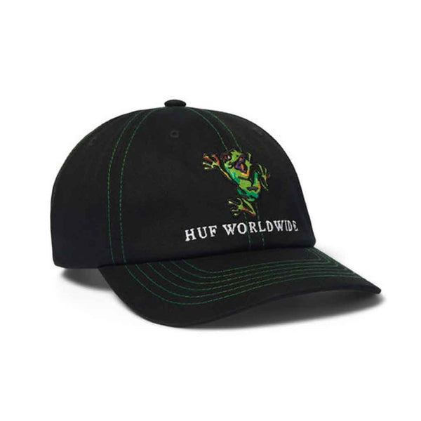 Huf Stuck on You  6 Panel CV Hat - Black