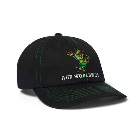 Huf Stuck on You  6 Panel CV Hat - Black