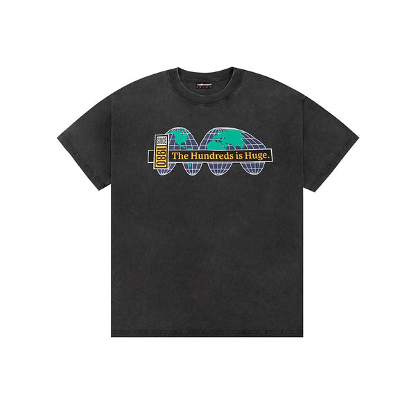 The Hundreds Well Traveled S/S Tee - Washed Black