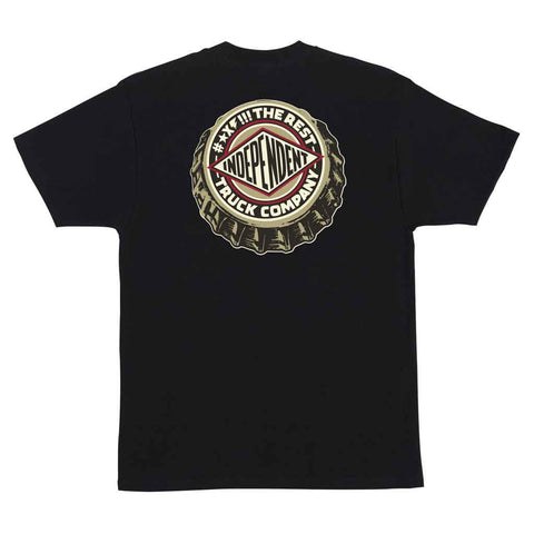 Independent FTR Cap S/S Tee - Black