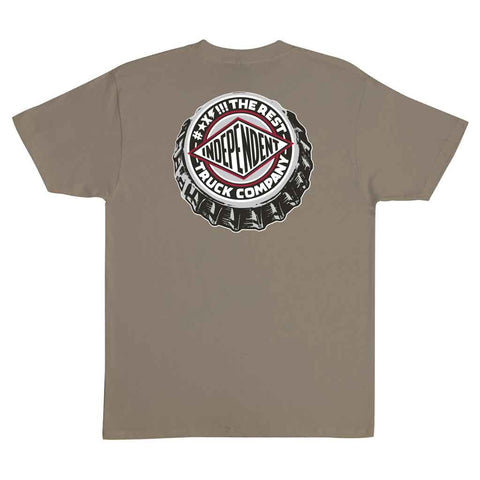 Independent FTR Cap S/S Tee - Prairie Dust