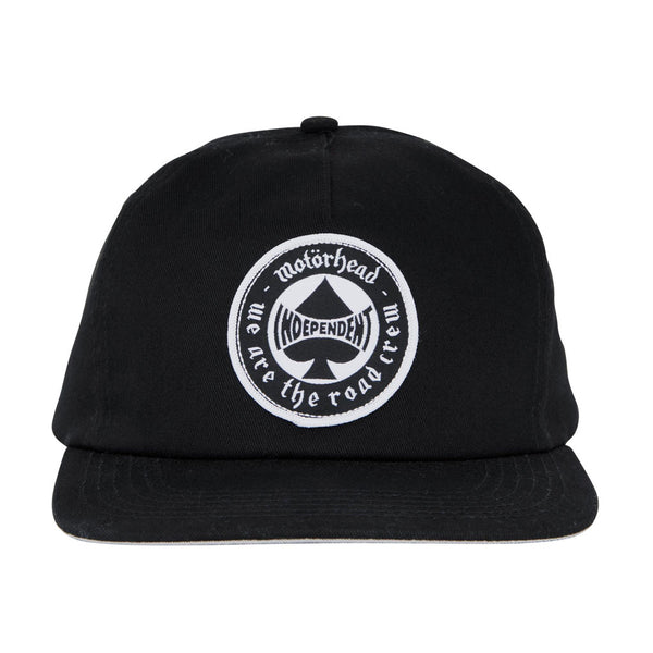 Independent Motorhead Spade Snapback - Black