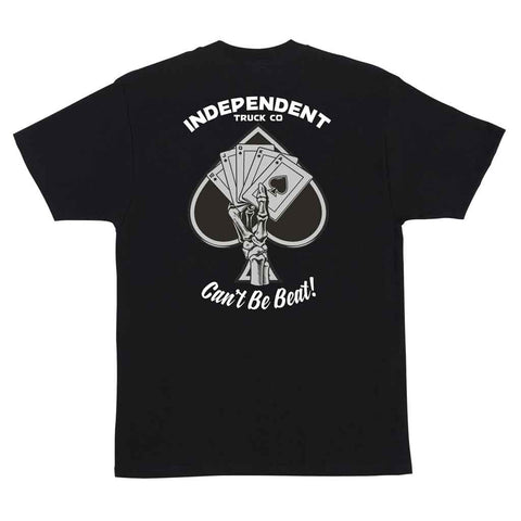 Independent Royal Flush S/S Tee - Black Back