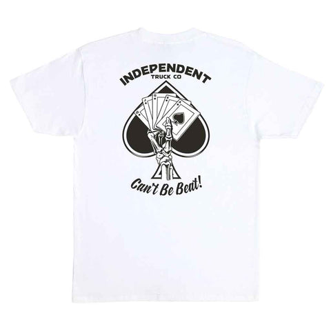 Independent Royal Flush S/S Tee - White
