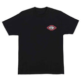Independent Scroll 2 S/S Tee - Black Front