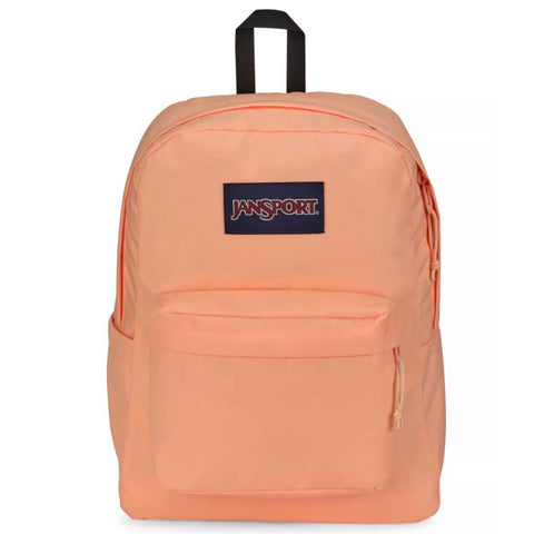 JanSport Superbreak Plus Backpack - Peach Neon