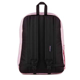 JanSport Superbreak Plus Backpack - Pink Ice Back