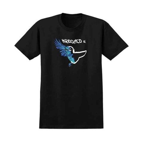 Krooked Blue Bird S/S Tee - Black