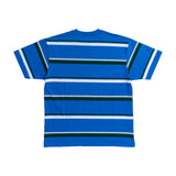 Krooked Eyes Embroidered S/S Stripe Shirt - Multi/Green Back