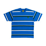 Krooked Eyes Embroidered S/S Stripe Shirt - Multi/Green