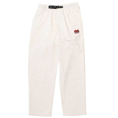 Krooked Eyes Ripstop Pants - Ecru/Red