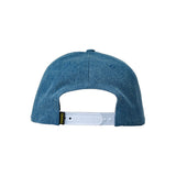 Krooked Eyes Snapback - Wash Denim Back