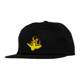 Krooked Fire Bird Snapback Hat - Black