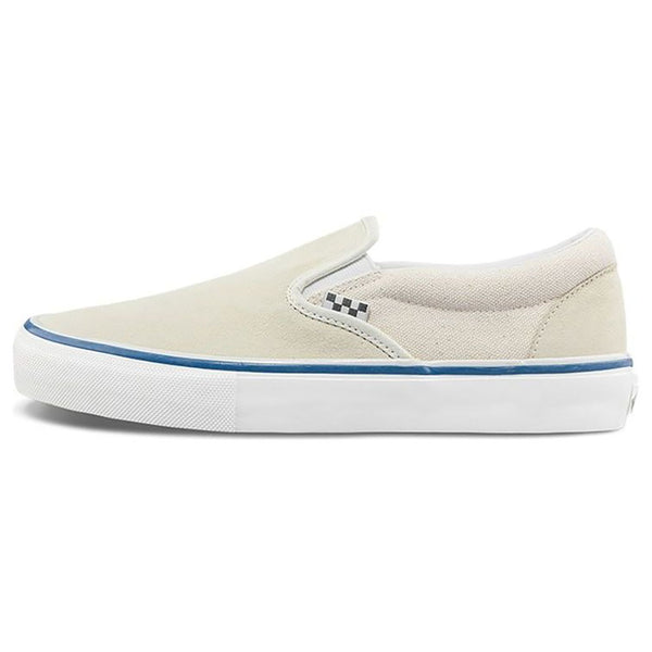 Vans Skate Slip-on Raw Canvas - Classic White 01