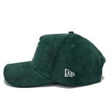 New Era LA Dodgers 940 A-Frame Upside Down Snapback Hat - Green Cord Side