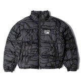 Parra FTP Puffer Jacket - Black