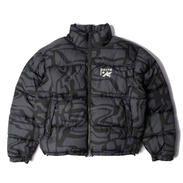 Parra FTP Puffer Jacket - Black