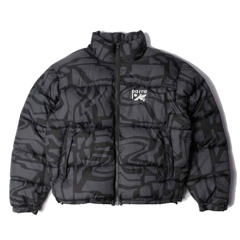 Parra FTP Puffer Jacket - Black