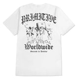 Primitive Exchange Tee - White