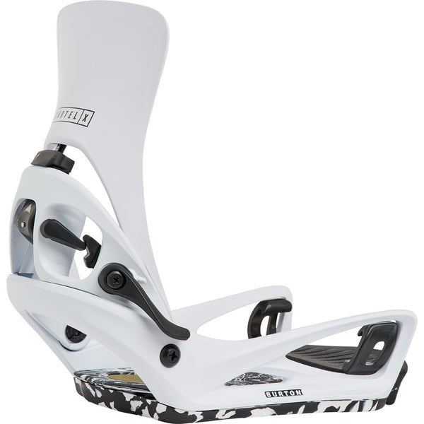 26/27 M'S STEP ON CARTEL X SNOWBOARD BINDINGS - WHITE