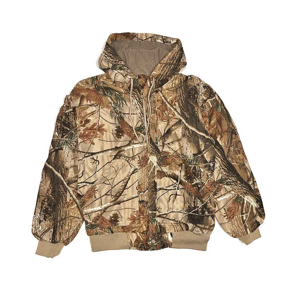 Project Duck Canvas Zip Jacket - Real Tree Camo