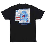 Santa Cruz Artificial Hand S/S Tee - Black