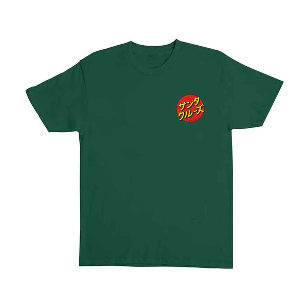 Santa Cruz Katana Dot S/S Tee - Forest Green