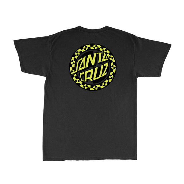 Santa Cruz Malba Crash Dot S/S Tee - Pigment Black