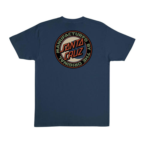 Santa Cruz MGF Moon Dot S/S Tee - Blue Dusk
