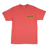 Santa Cruz Roskopp Cruz Control S/S Tee - Coral Front