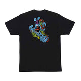 Santa Cruz Roskopp Screaming Five S/S Tee - Black