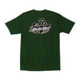 Santa Cruz Screaming Fire Oval S/S Tee - Forest