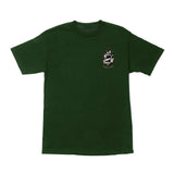 Santa Cruz Screaming Fire Oval S/S Tee - Forest Front