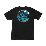 Santa Cruz Wave Dot Regular S/S Tee - Black